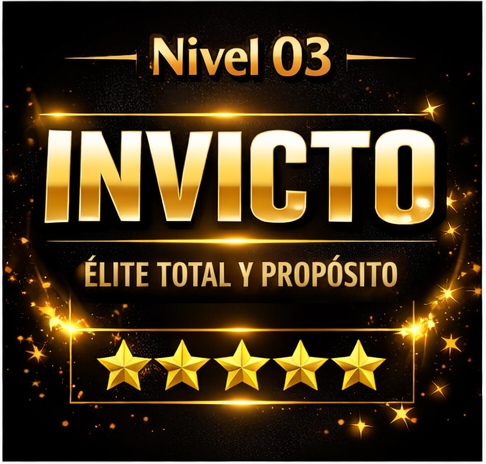 🔥 NIVEL 3 — MÉTODO INVICTO - ACOMPAÑAMIENTO GRUPAL - 4 meses juntos