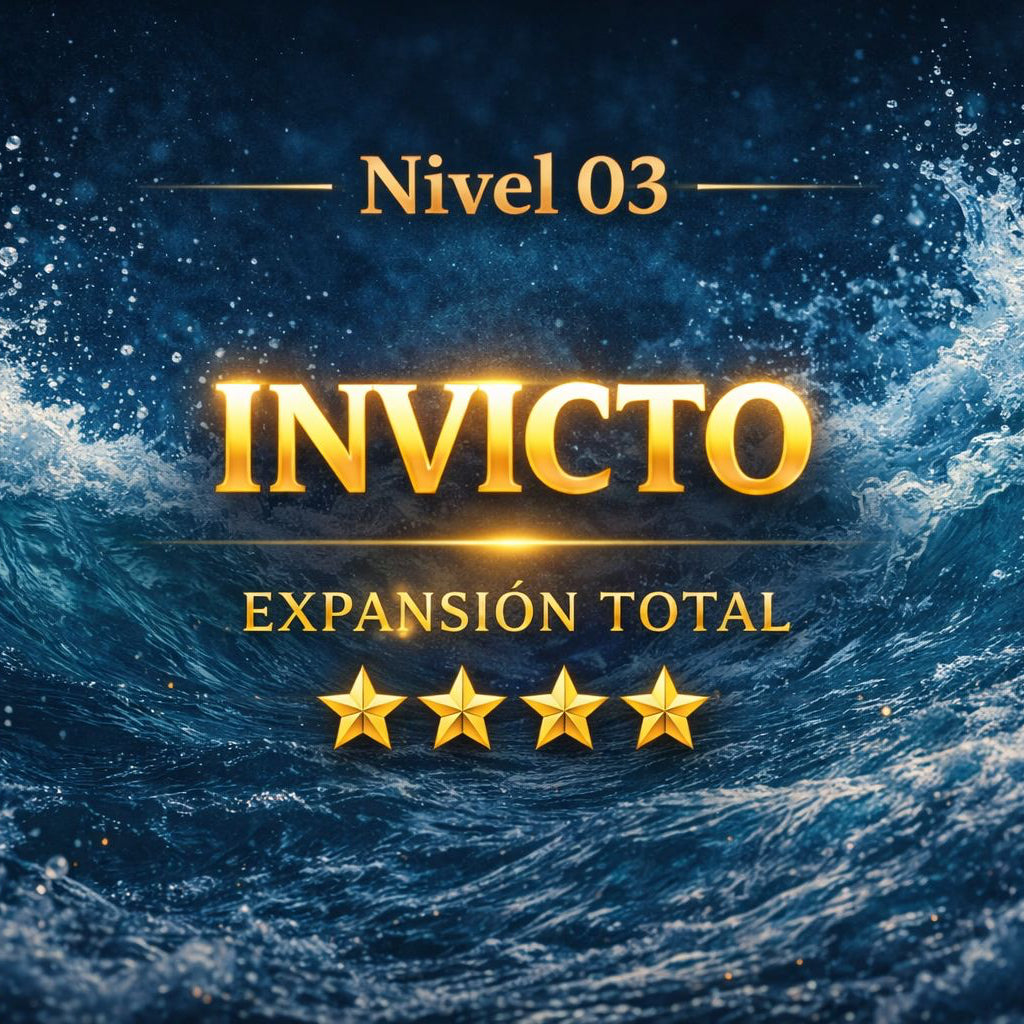 🌊  NIVEL 3 — MÉTODO INVICTO - ACOMPAÑAMIENTO GRUPAL ONLINE - 4 meses juntos